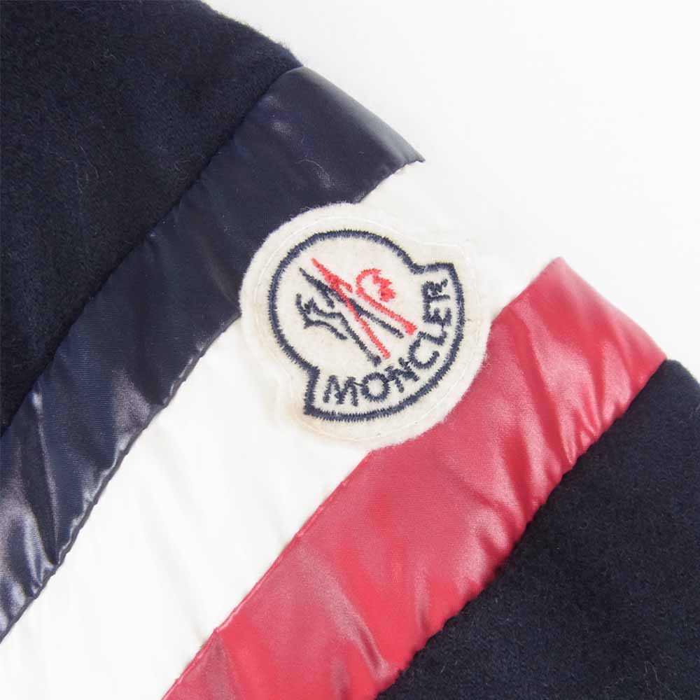 MONCLER モンクレール 国内正規品 CHARTREUSE シャトリューズ ウール ダウン ジャケット ダークネイビー系 1【中古】