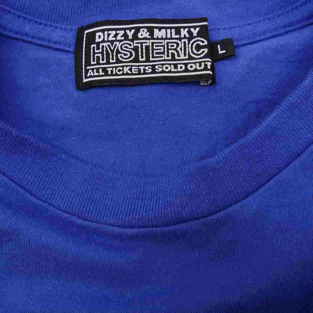 HYSTERIC GLAMOUR ヒステリックグラマー 02213CT01 DIZZY&MILKY Tシャツ L【中古】