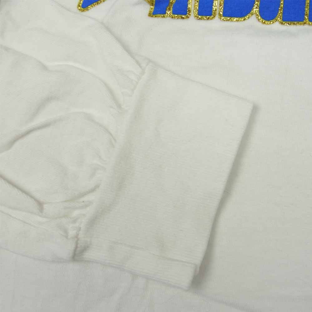 Supreme シュプリーム 21SS × HYSTERIC GLAMOUR ヒステリックグラマー L/S Tee プリント 長袖 Tシャツ ホワイト系 M【中古】