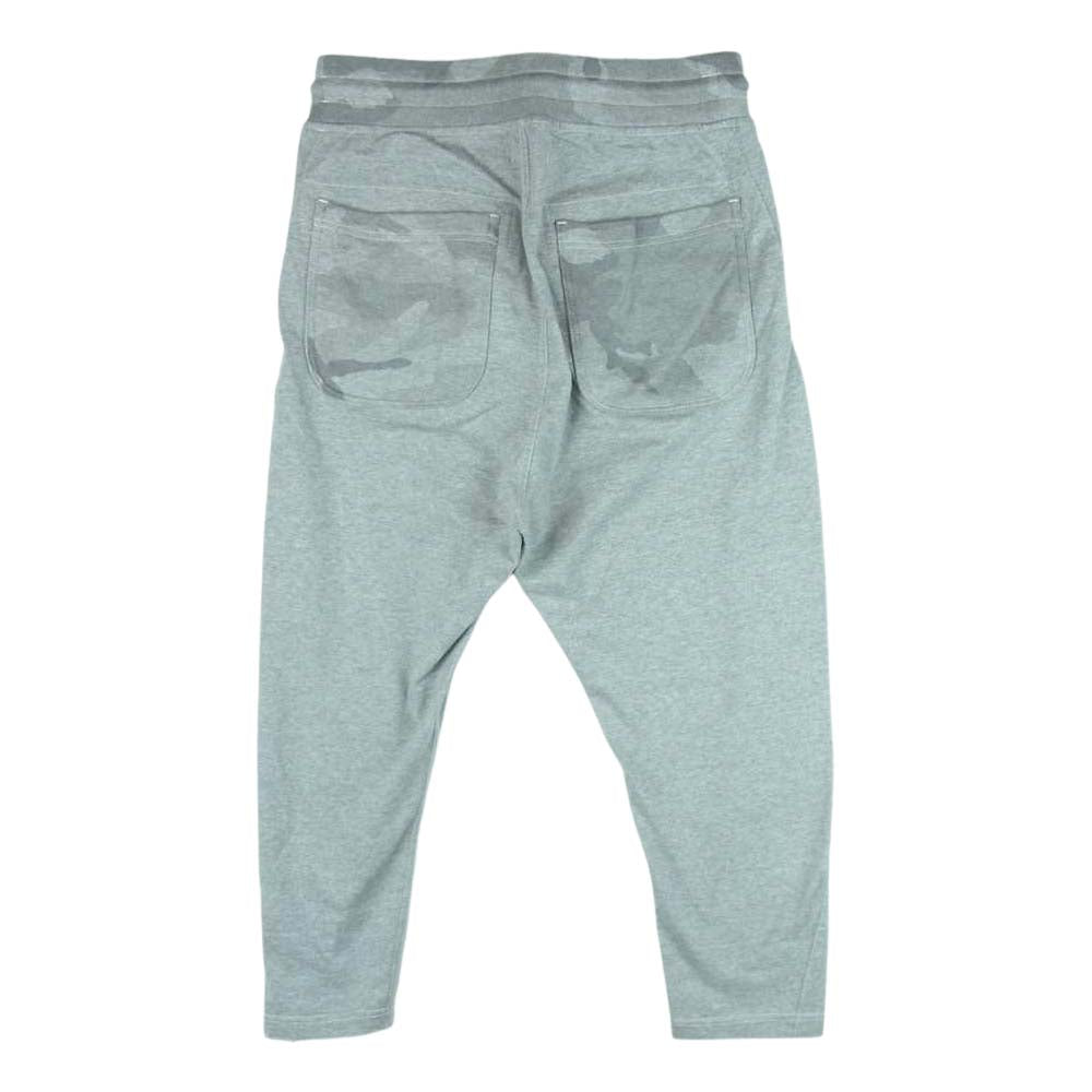 JUNYA WATANABE COMME des GARCONS ジュンヤワタナベコムデギャルソン AD2018 WC-P903 カモフラ 切替 スウェット パンツ グレー系 S【中古】