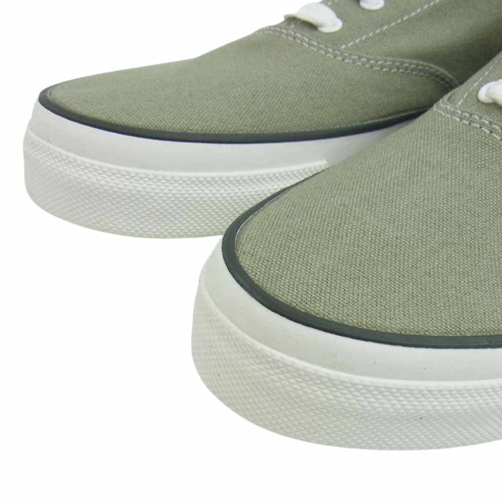 ANATOMICA アナトミカ 540-501-0113 WACOUWA ワクワ LOW WHITE SOLE デッキシューズ ローカット スニーカー SAGE US7【新古品】【未使用】【中古】