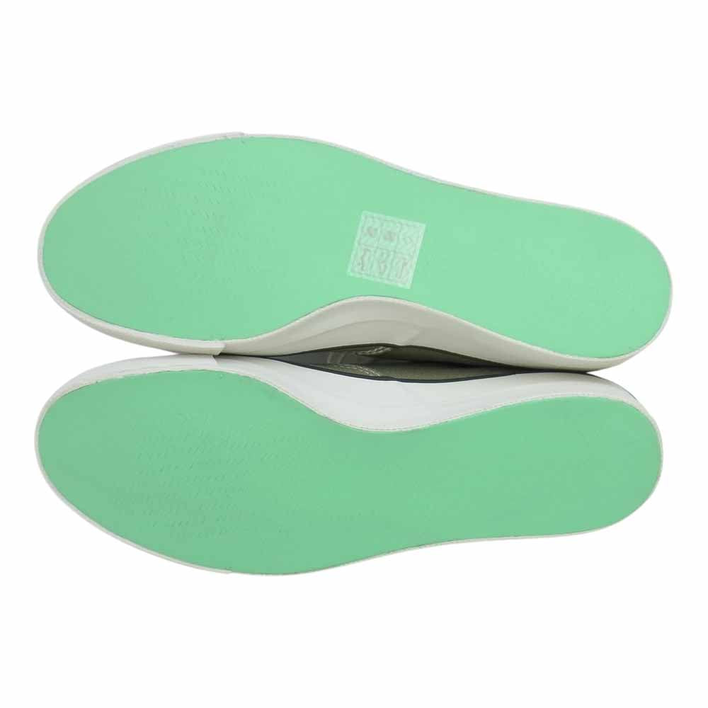 ANATOMICA アナトミカ 540-501-0113 WACOUWA ワクワ LOW WHITE SOLE デッキシューズ ローカット スニーカー SAGE US7【新古品】【未使用】【中古】