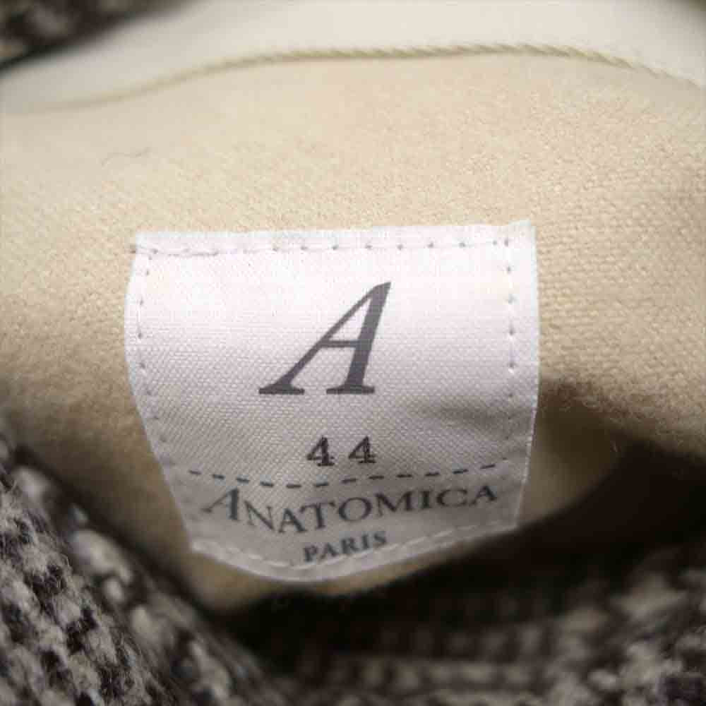 ANATOMICA アナトミカ 530-562-01 SINGLE RAGLAN II 高密度 コットンギャバジン ウール リバーシブル シングル ラグラン コート 44 44【新古品】【未使用】【中古】