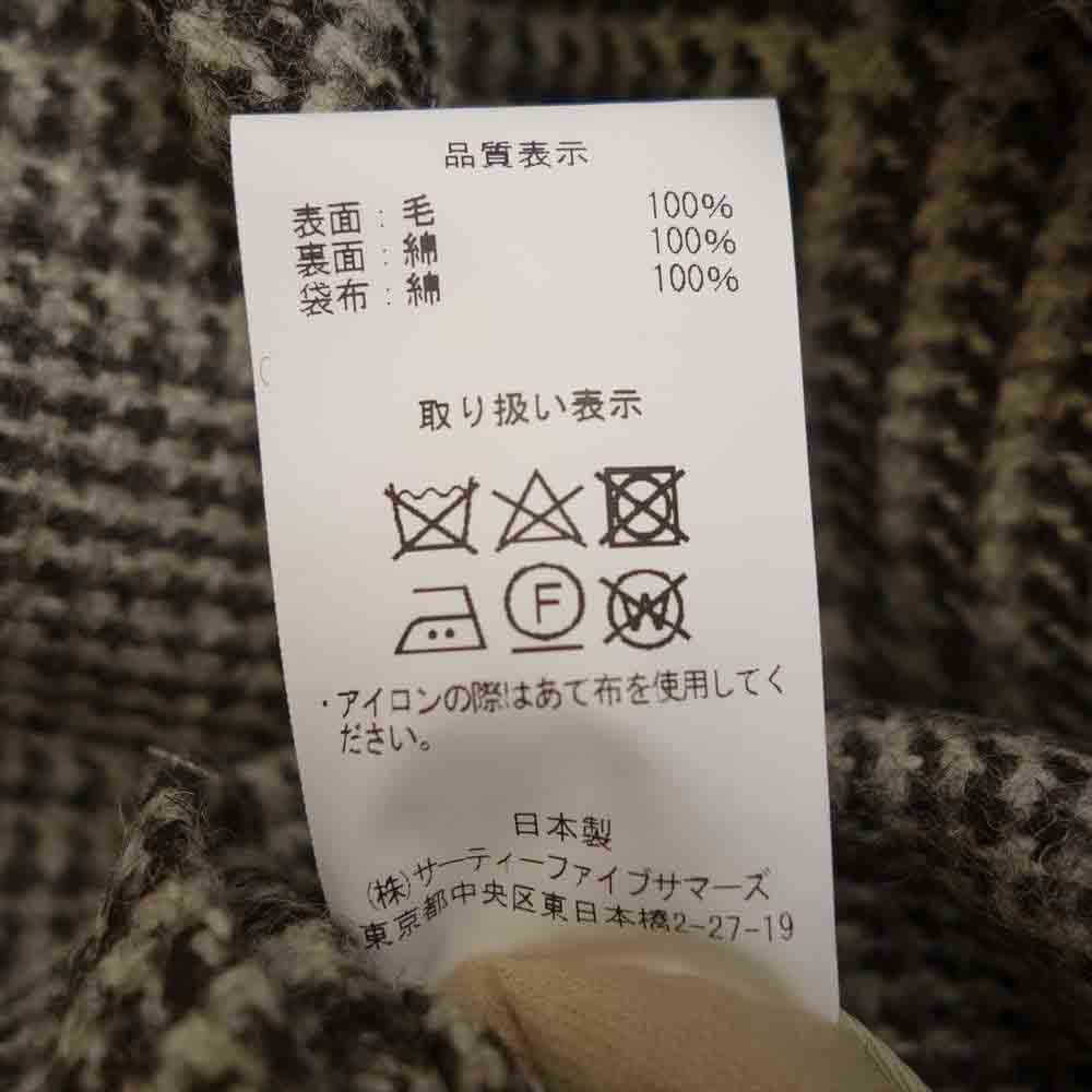 ANATOMICA アナトミカ 530-562-01 SINGLE RAGLAN II 高密度 コットンギャバジン ウール リバーシブル シングル ラグラン コート 44 44【新古品】【未使用】【中古】