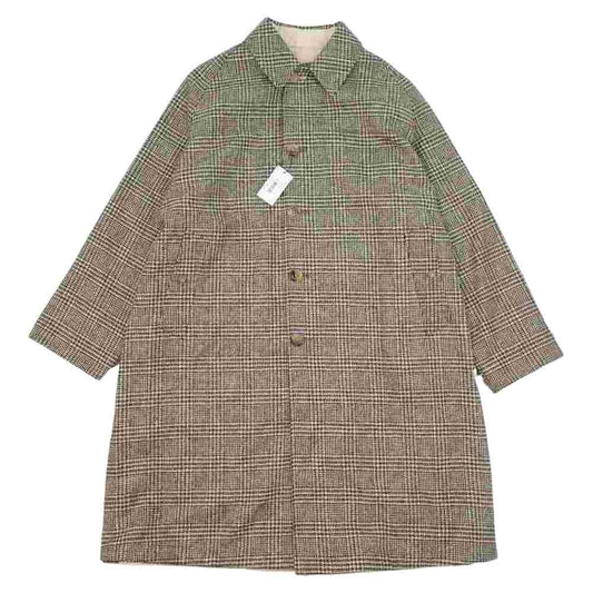 ANATOMICA アナトミカ 530-562-01 SINGLE RAGLAN II 高密度 コットンギャバジン ウール リバーシブル シングル ラグラン コート 48 48【新古品】【未使用】【中古】