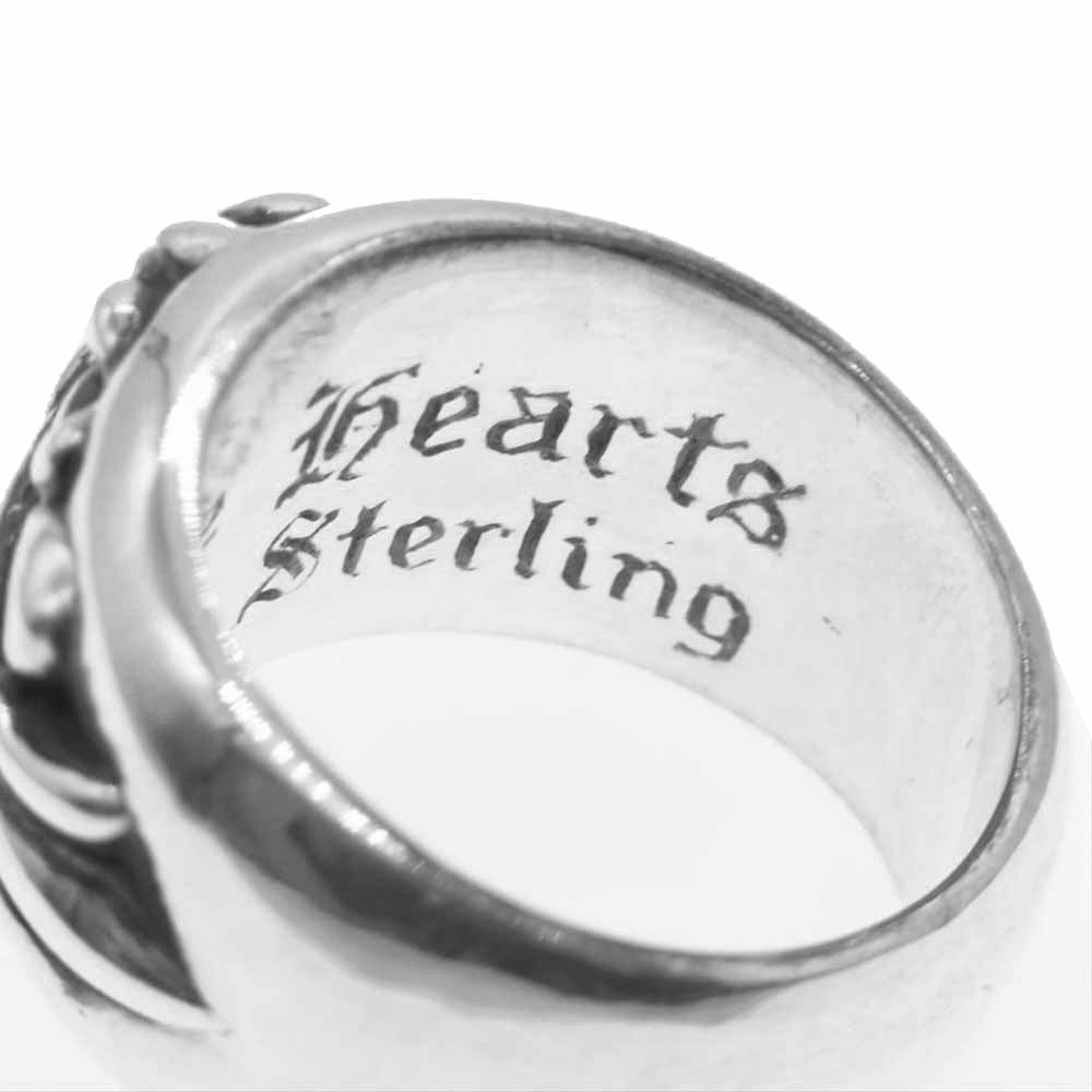 CHROME HEARTS クロムハーツ（原本無） FRORAL CRS RING フローラル クロス リング シルバー系 15【中古】