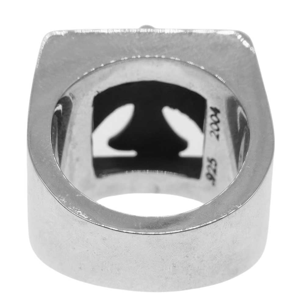 CHROME HEARTS クロムハーツ（原本無） レターブロック CHプラス リング シルバー系 17.5【中古】