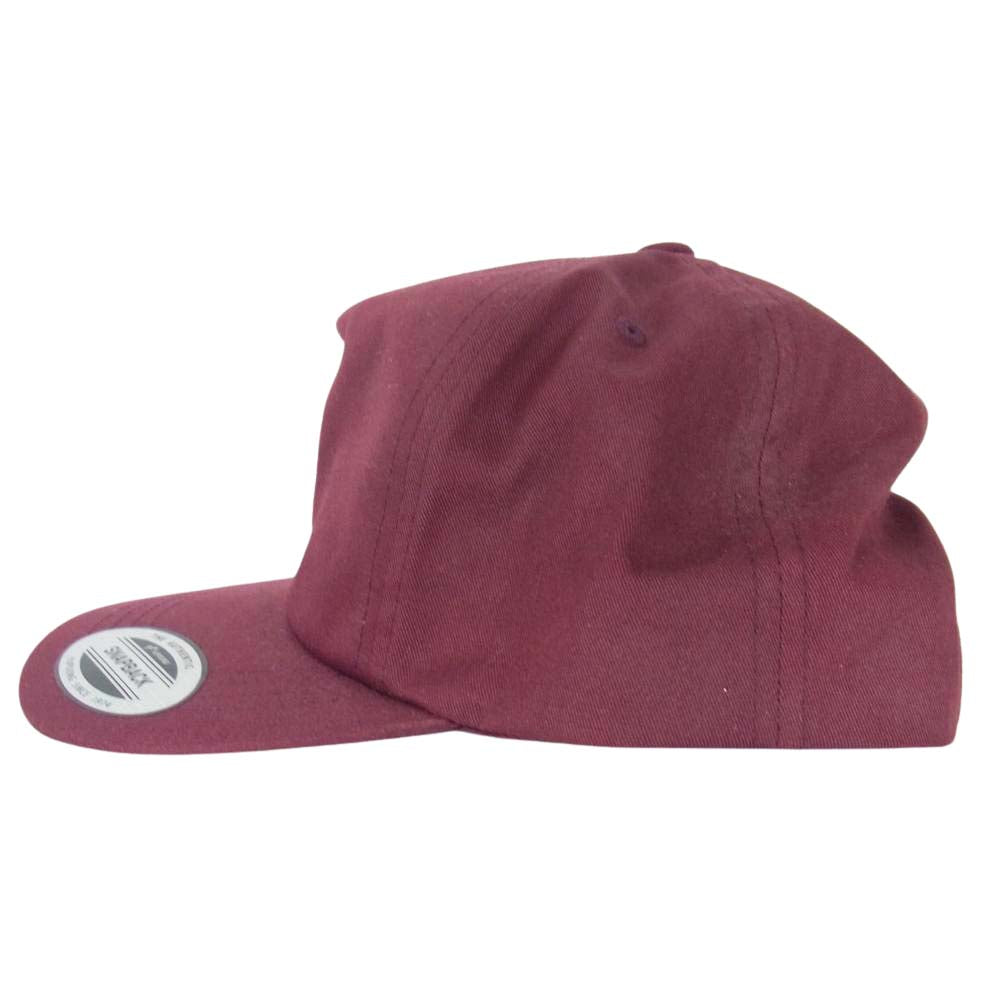 RATS ラッツ 21SS EMBROIDERY CAP "WAY OF LIFE" ロゴ 刺繍 ベースボール キャップ エンジ系【中古】