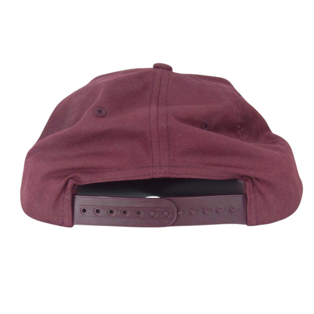 RATS ラッツ 21SS EMBROIDERY CAP "WAY OF LIFE" ロゴ 刺繍 ベースボール キャップ エンジ系【中古】