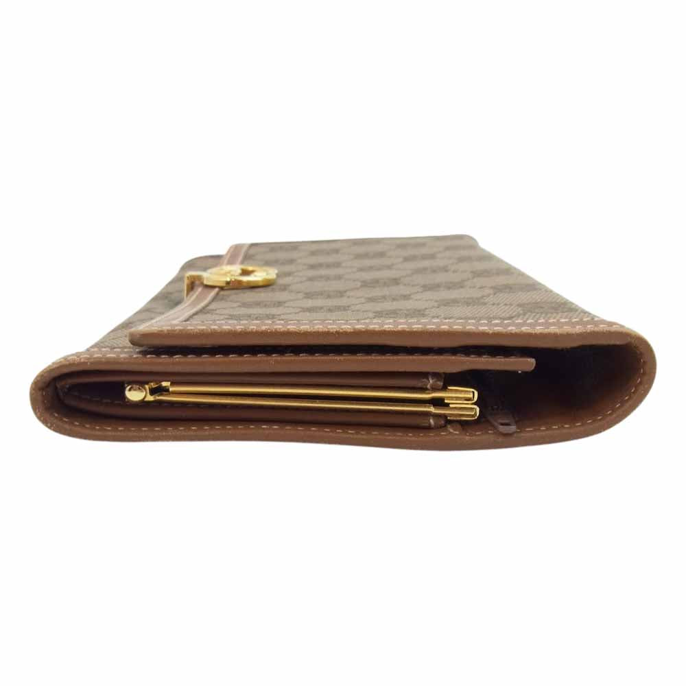 GUCCI グッチ オールド GGキャンバス 三つ折り 財布【中古】