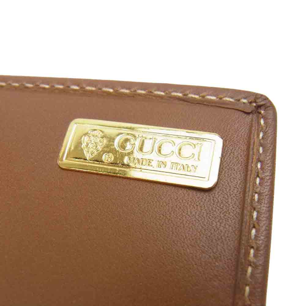 GUCCI グッチ オールド GGキャンバス 三つ折り 財布【中古】