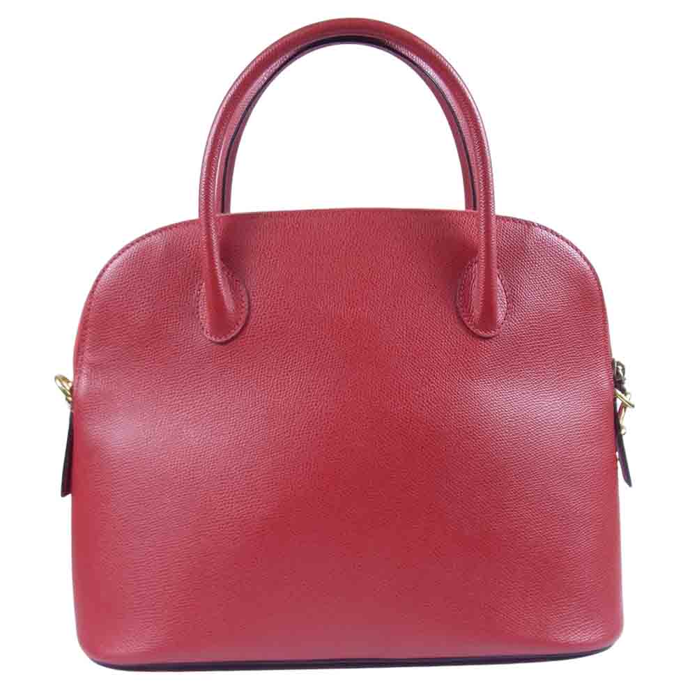 CELINE セリーヌ オールド 2way ショルダーバッグ ショルダー ハンド バッグ イタリア製 レッド系【中古】