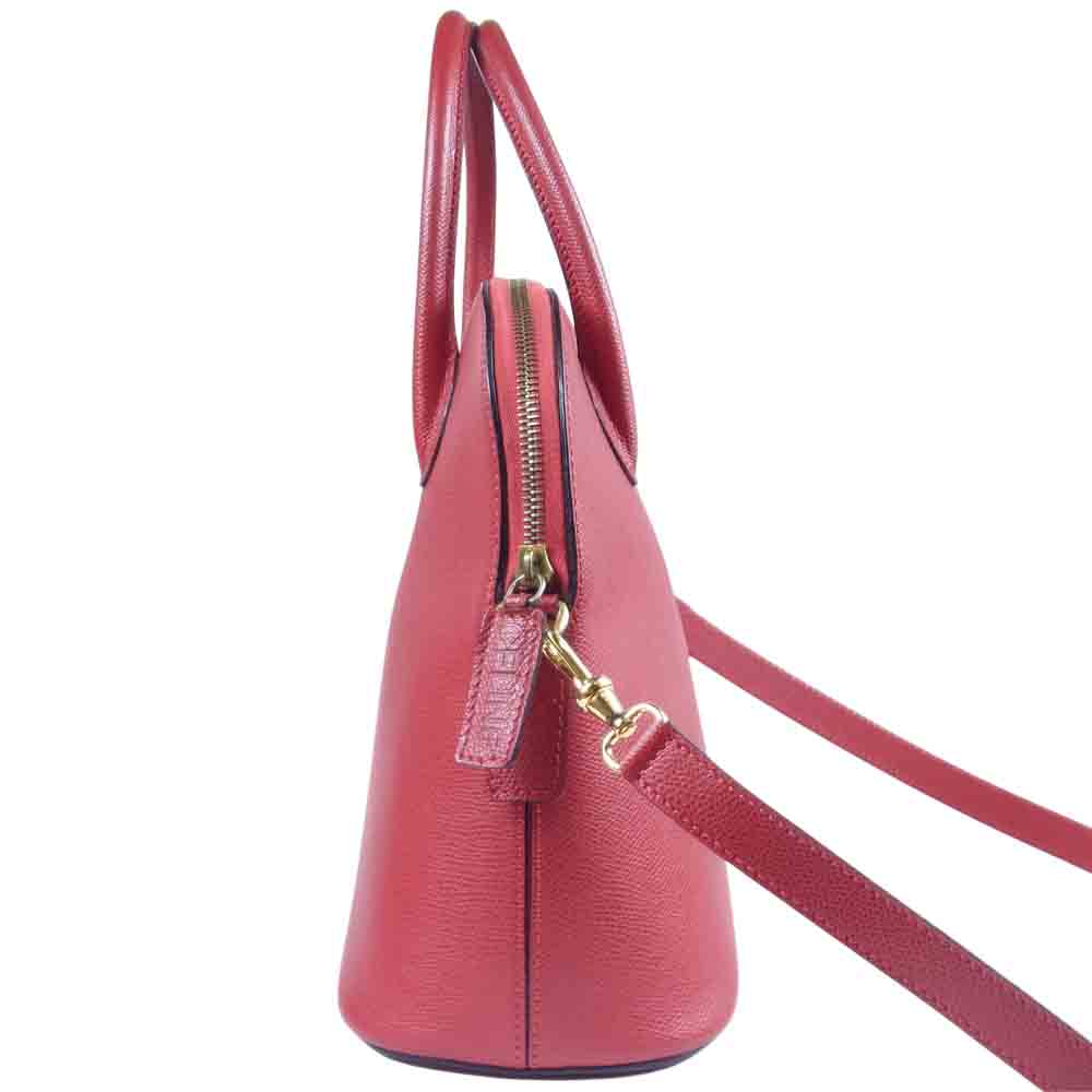 CELINE セリーヌ オールド 2way ショルダーバッグ ショルダー ハンド バッグ イタリア製 レッド系【中古】