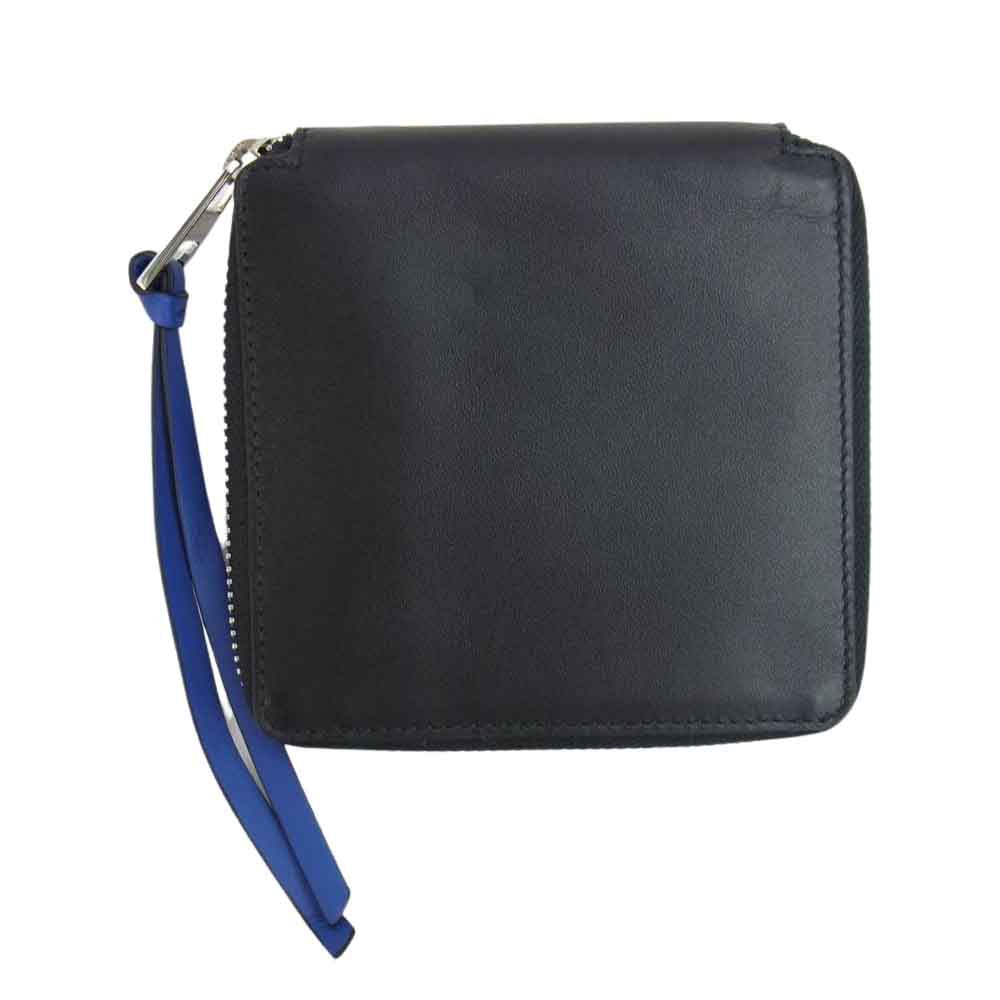 LOEWE ロエベ レインボースクエア ジップ ウォレット ブラック系【極上美品】【中古】