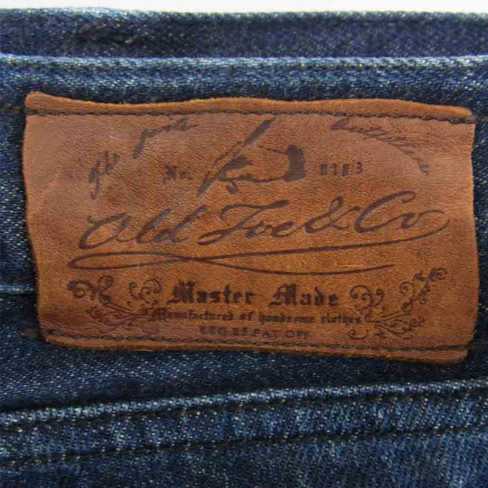 オールドジョー シンチバック デニム パンツ インディゴブルー系 サイズ表記無【中古】