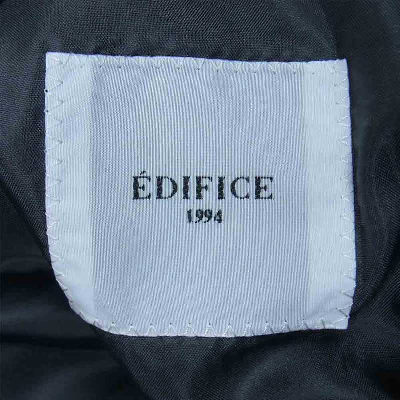 EDIFICE エディフィス 20-010-300-1001-1-0 チェック セットアップ グレー系 M【美品】【中古】