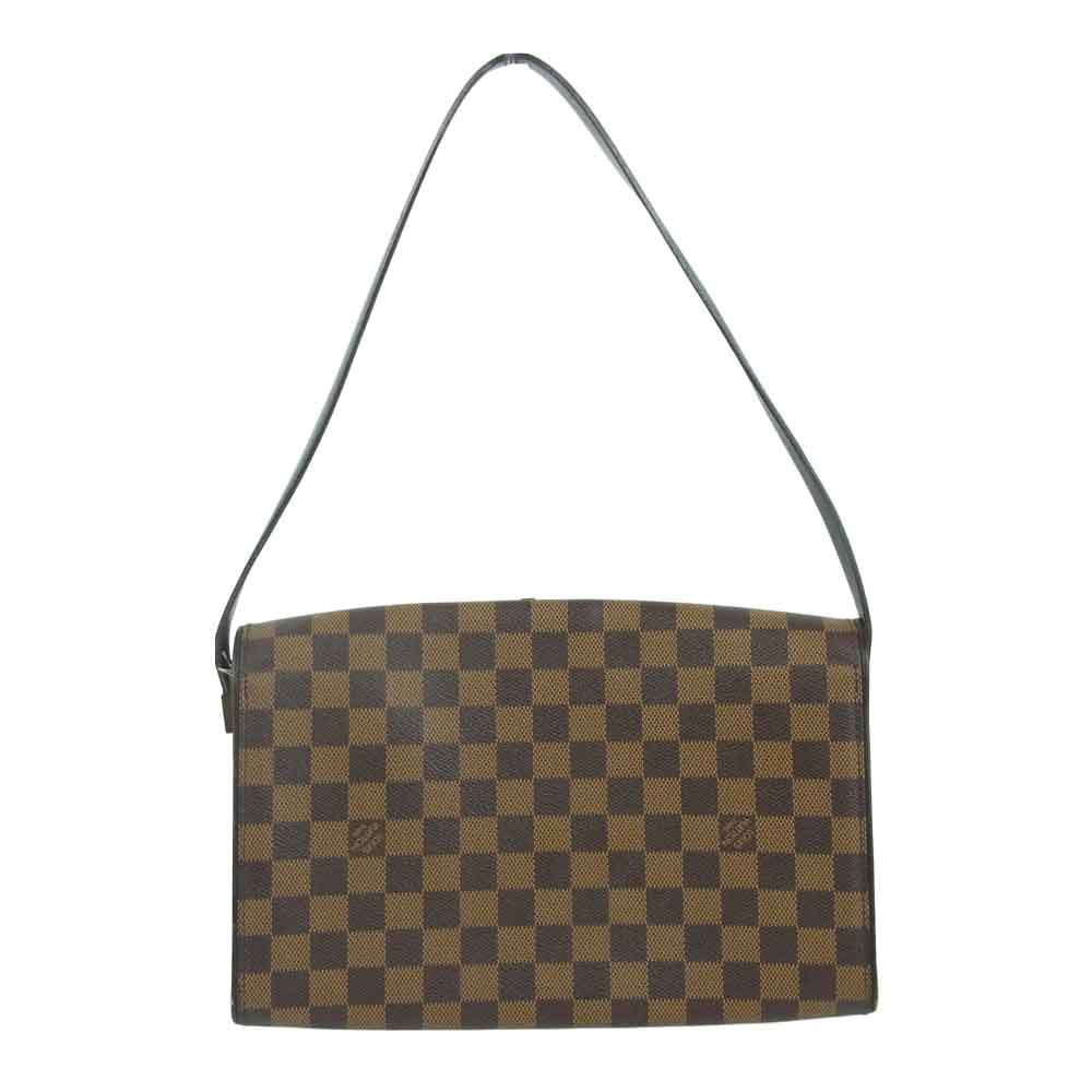 LOUIS VUITTON ルイ・ヴィトン N51160 ダミエ トライベッカ ロン ショルダーバッグ ブラウン系【中古】