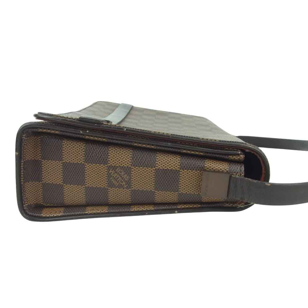 LOUIS VUITTON ルイ・ヴィトン N51160 ダミエ トライベッカ ロン ショルダーバッグ ブラウン系【中古】