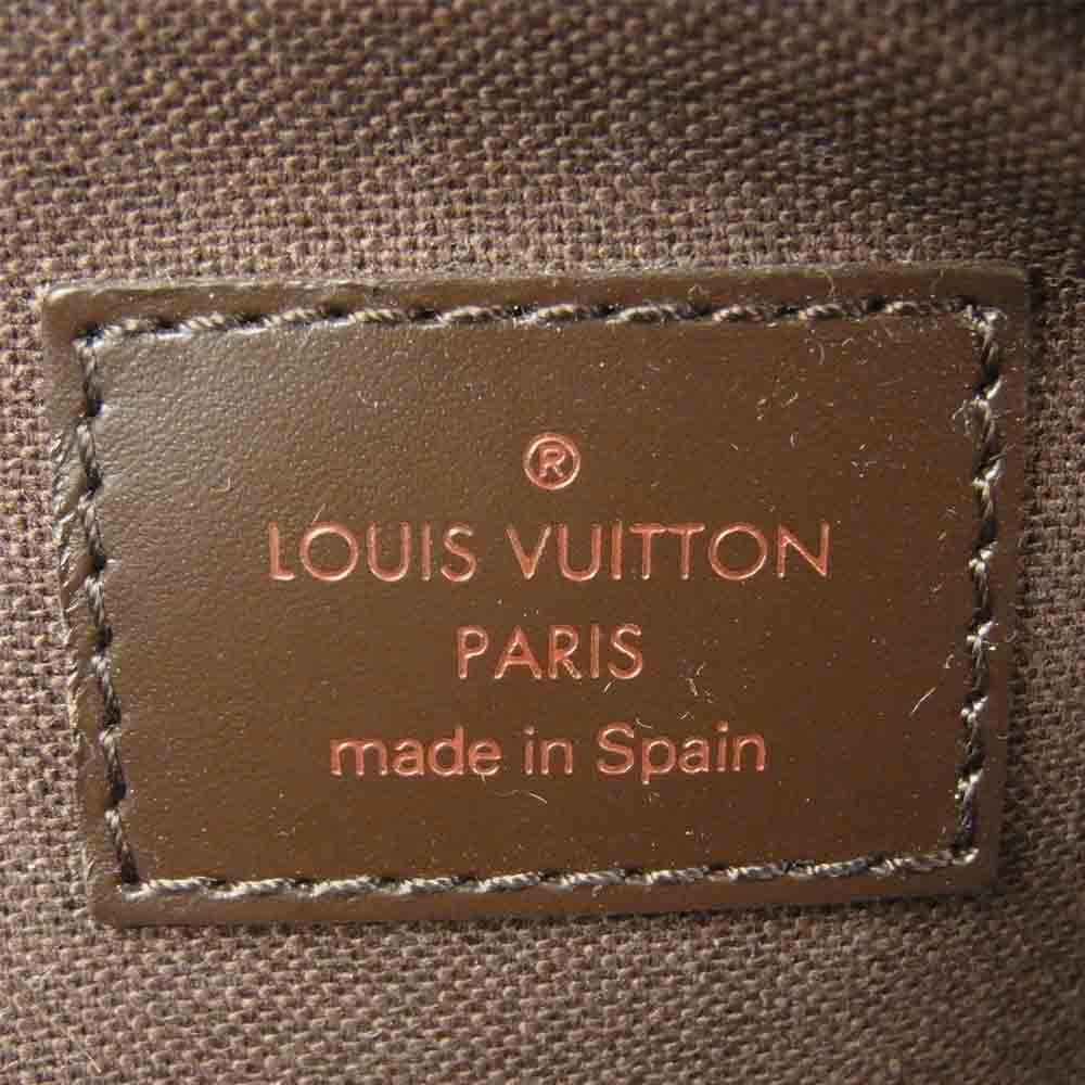 LOUIS VUITTON ルイ・ヴィトン N51994  ダミエ ジェロニモス ボディ バッグ スペイン製 ブラウン系【中古】
