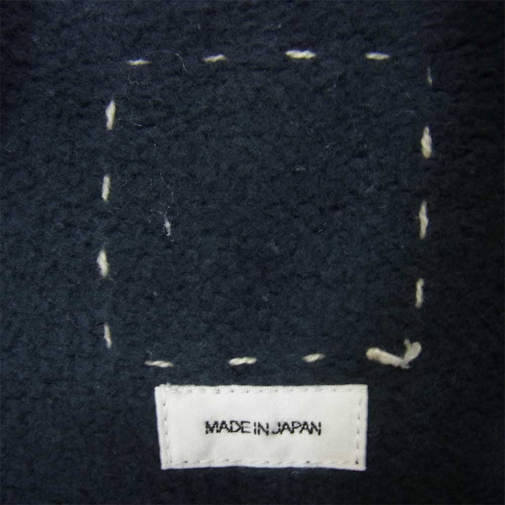 VISVIM ビズビム 18AW UNEVEN DYE JUMBO HOODIE PO NAVY 加工 スウェット パーカー グレー系 1【中古】