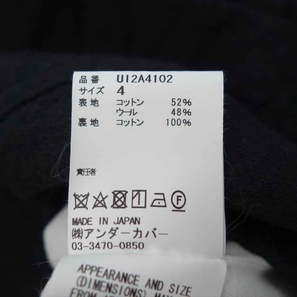 UNDERCOVER アンダーカバー UI2A4102 UNDERCOVERISM エンジニア ジャケット ブラック系 4【美品】【中古】