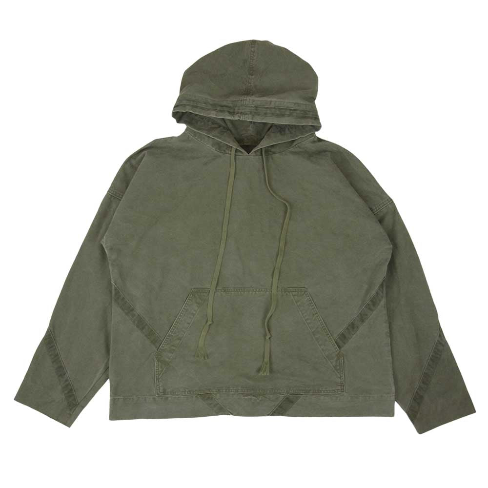 グレッグローレン CM301 TENT HOODIE ARMY アーミー テント フーディ カーキ系 4【中古】