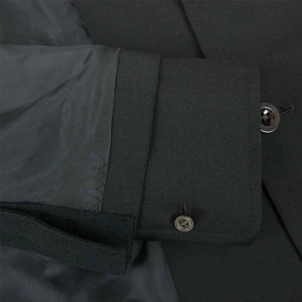 Sacai サカイ 21SS 21-02550M SUITING JACKET ドッキング レイヤード シャツ ジャケット ブラック系 3【美品】【中古】