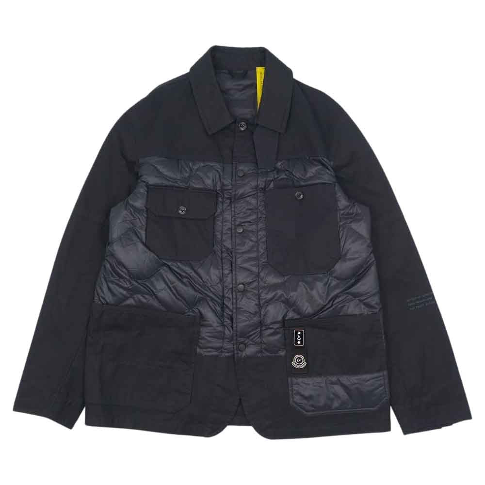 MONCLER モンクレール 21AW G209U1A00012M1292 7 Genius × Fragment Hiroshi Fujiwara Achird アチルド ショート ダウン ジャケット ブラック系 col999 3【新古品】【未使用】【中古】