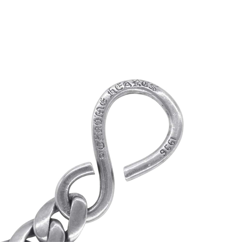 CHROME HEARTS クロムハーツ（原本無） スモール クラシック 1 クリップ ウォレット チェーン シルバー系【中古】