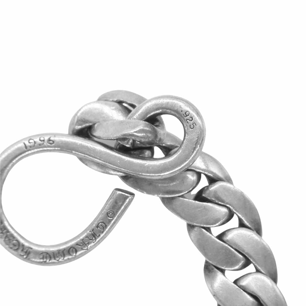 CHROME HEARTS クロムハーツ（原本無） スモール クラシック 1 クリップ ウォレット チェーン シルバー系【中古】