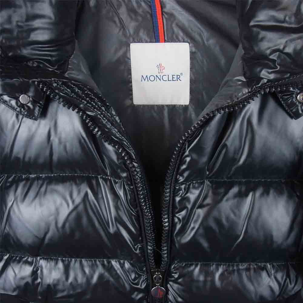 MONCLER モンクレール 国内正規品 MAYA マヤ ナイロン ダウン ジャケット グルジア製 ブラック系 1【中古】