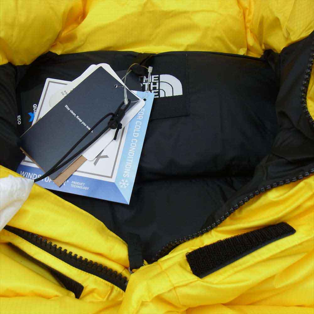 THE NORTH FACE ノースフェイス ND92031 HIM DOWN PARKA ヒム ダウン パーカ ダウンジャケット アウター イエロー系 M【新古品】【未使用】【中古】