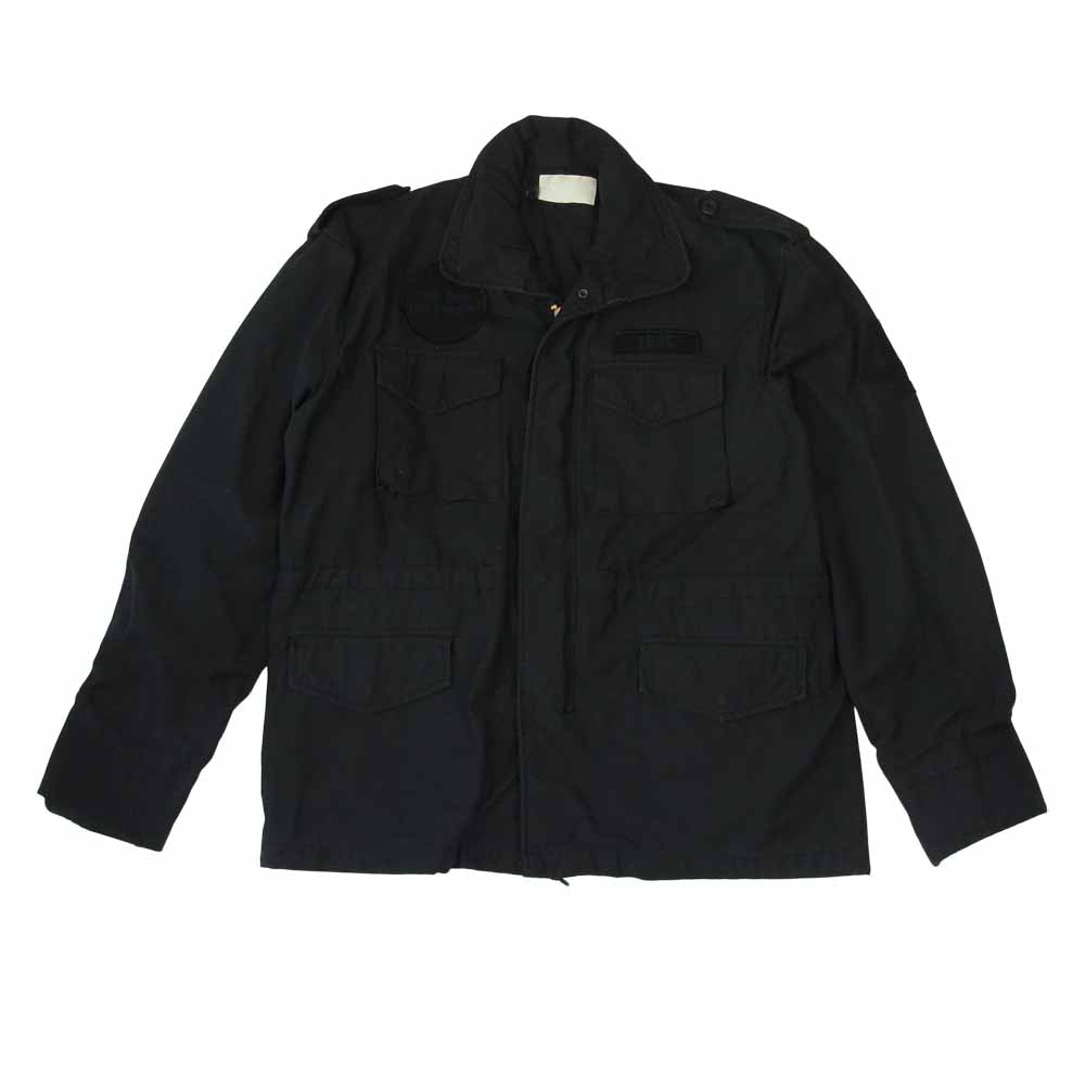 ティーアールフォーサスペンション M-65 FIELD JACKET ミリタリー フィールド ジャケット ブラック系 L【中古】