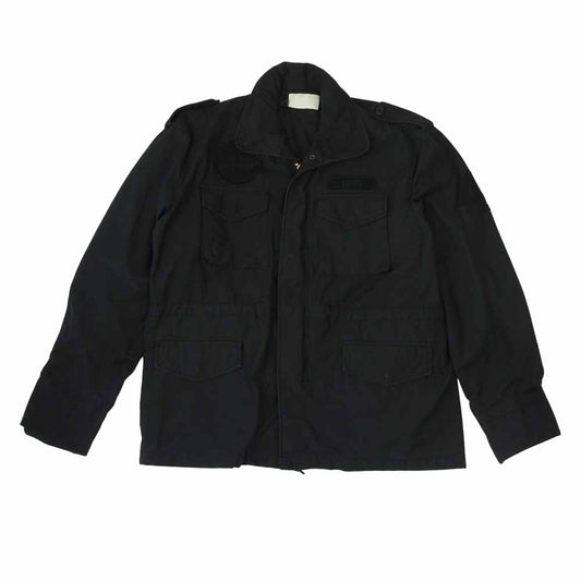 ティーアールフォーサスペンション M-65 FIELD JACKET ミリタリー フィールド ジャケット ブラック系 L【中古】