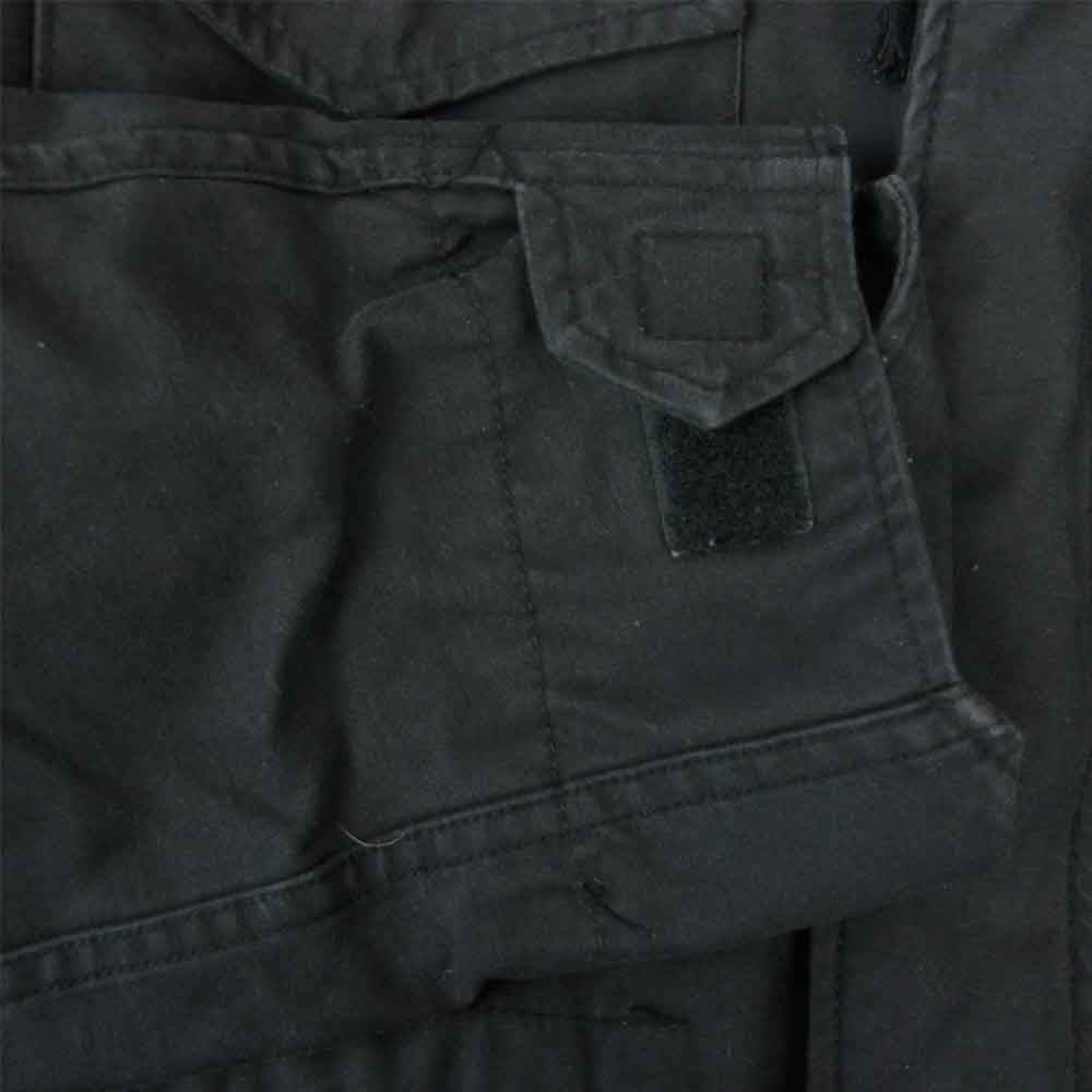 ティーアールフォーサスペンション M-65 FIELD JACKET ミリタリー フィールド ジャケット ブラック系 L【中古】