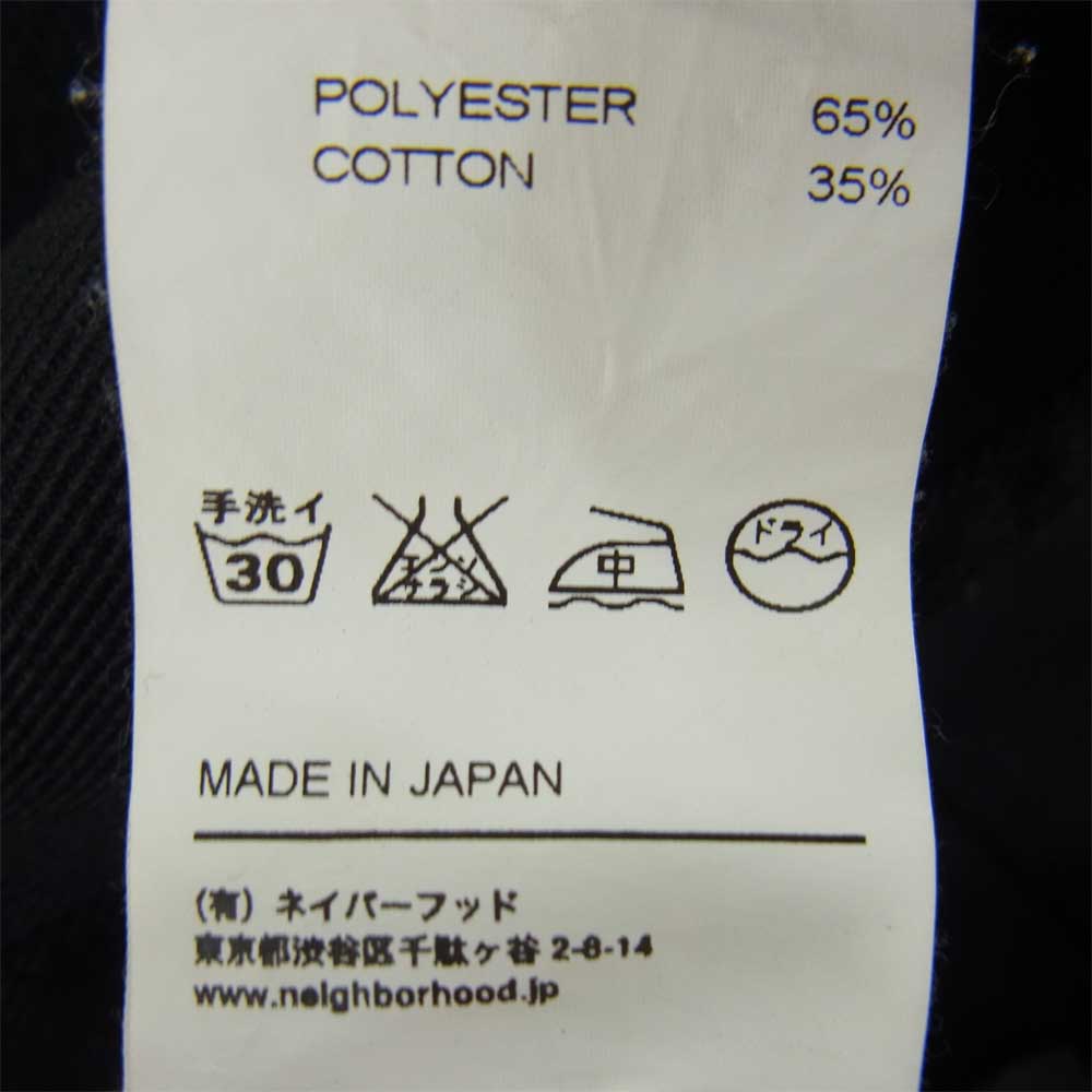 NEIGHBORHOOD ネイバーフッド 152SPNH-PTM02  SUNOCO NARROW EC-PT L ポケット パンツ ブラック系 M【中古】