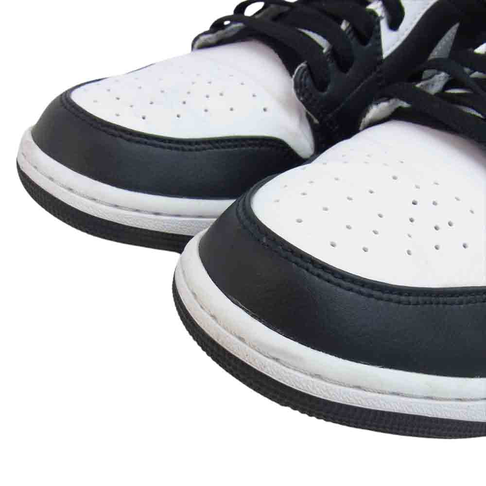 NIKE ナイキ 554724-073 AIR JORDAN 1 MID WHITE SHADOW エアジョーダン  ブラック系 29cm【中古】