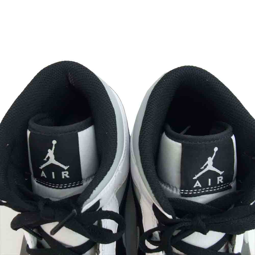 NIKE ナイキ 554724-073 AIR JORDAN 1 MID WHITE SHADOW エアジョーダン  ブラック系 29cm【中古】