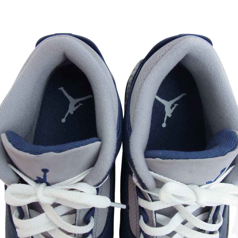 NIKE ナイキ CT8532-401 AIR JORDAN 3 MIDNIGHT NAVY エアジョーダン ネイビー系 28cm【中古】