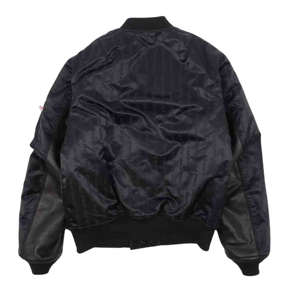 NEIGHBORHOOD ネイバーフッド 182TSNH-JKM01S EM.MA-1/N-JKT プリマロフト フライト ジャケット ブラック系 S【中古】