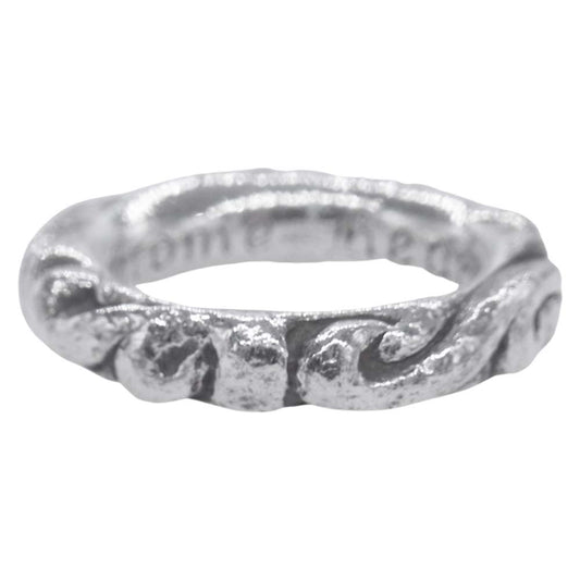 CHROME HEARTS クロムハーツ（原本無） SCRL BAND RING スクロール バンド リング【中古】