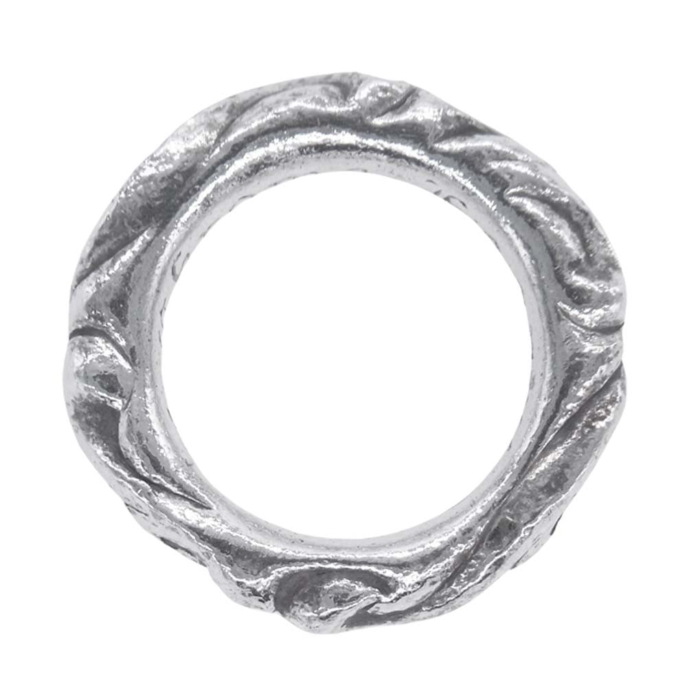 CHROME HEARTS クロムハーツ（原本無） SCRL BAND RING スクロール バンド リング【中古】
