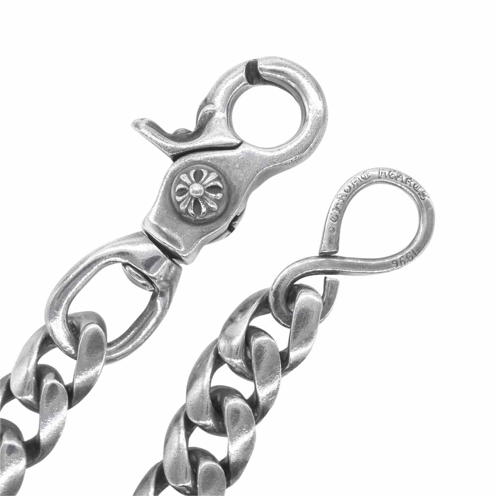 CHROME HEARTS クロムハーツ（原本無） CLASSIC SHORT 1 クリップ ショート クラシック ウォレット チェーン【中古】