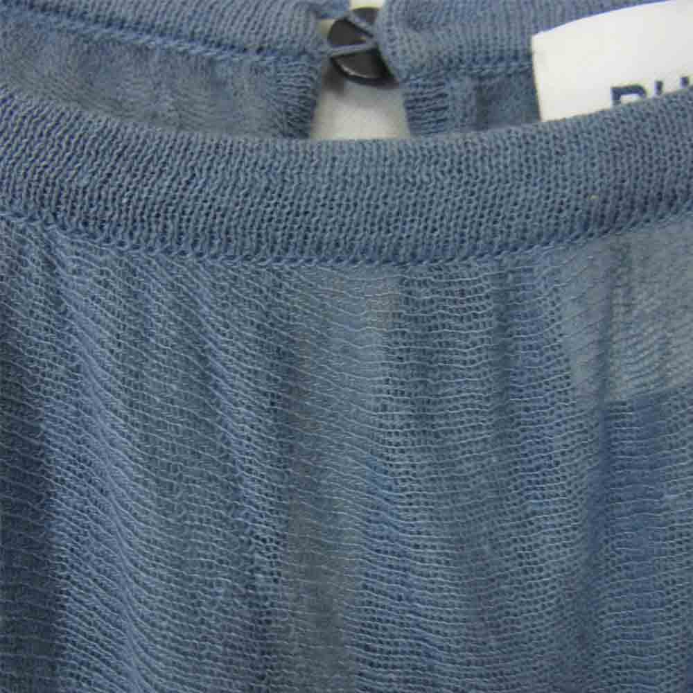 Ron Herman ロンハーマン ギャザー ニット ワンピース グレー系 XS【中古】