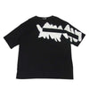 Yohji Yamamoto ヨウジヤマモト GroundY GN-T46-071 5.6oz cotton Jersey Painted Big T-Shirt C ペイント Tシャツ ブラック  ブラック系 4【美品】【中古】