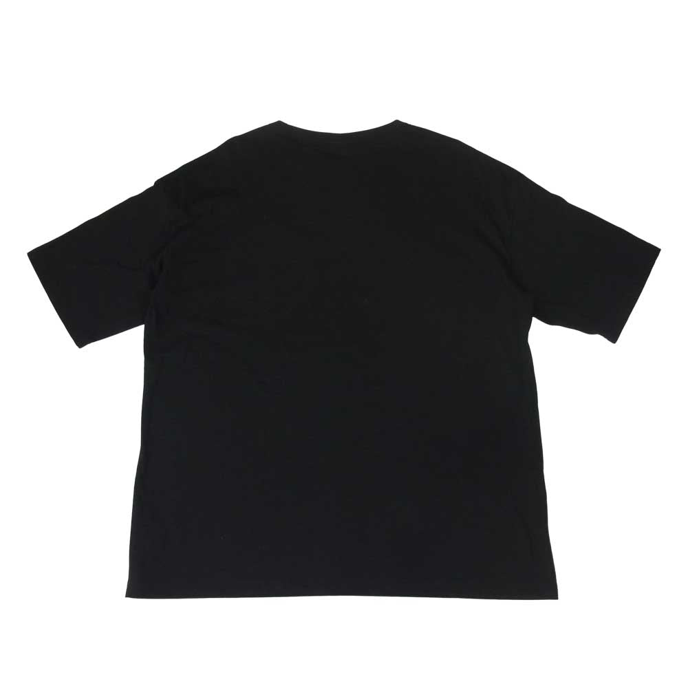 Yohji Yamamoto ヨウジヤマモト GroundY GN-T46-071 5.6oz cotton Jersey Painted Big T-Shirt C ペイント Tシャツ ブラック  ブラック系 4【美品】【中古】