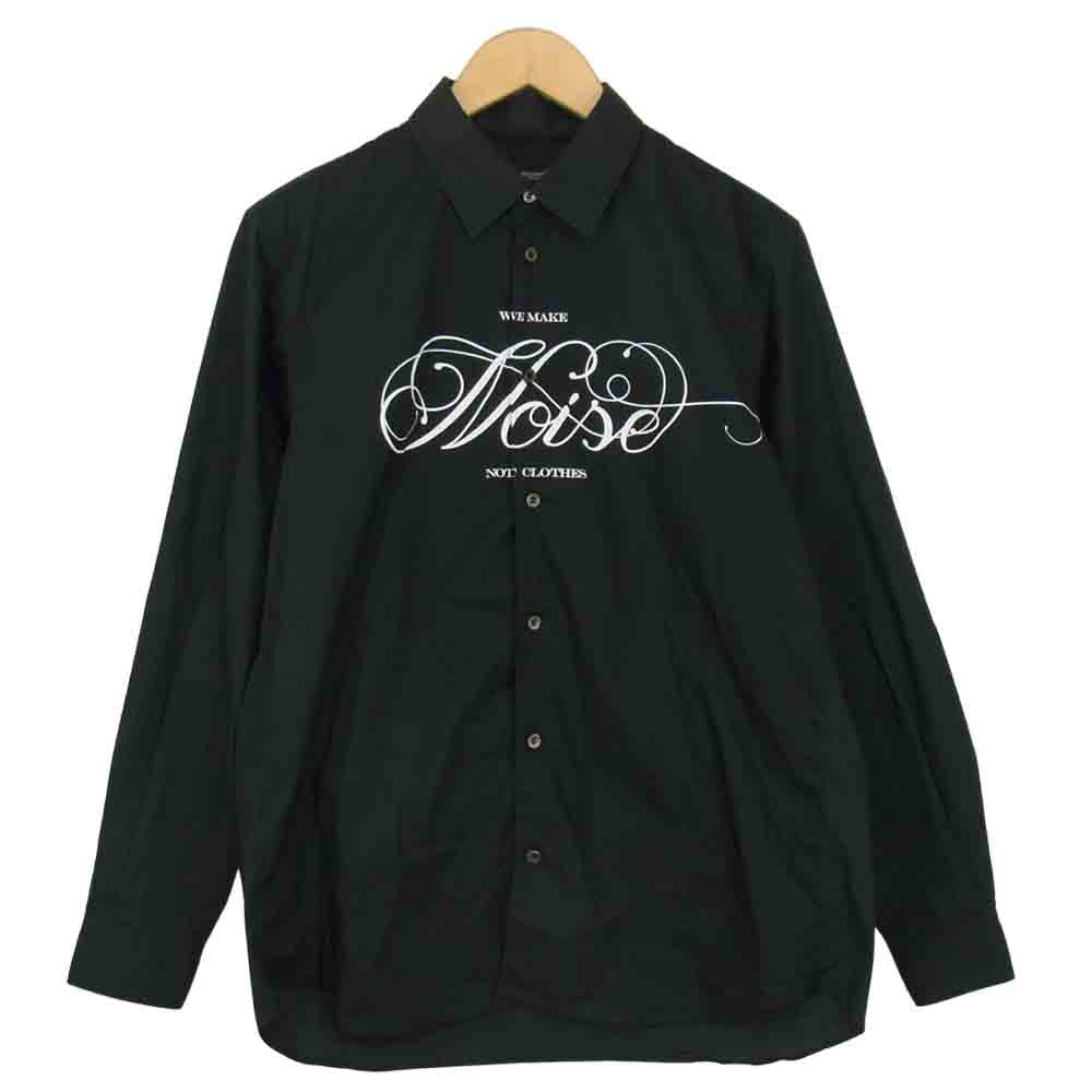 UNDERCOVER アンダーカバー UCY9404 WE MAKE NOISE ブロード シャツ　黒 ブラック系 2【中古】