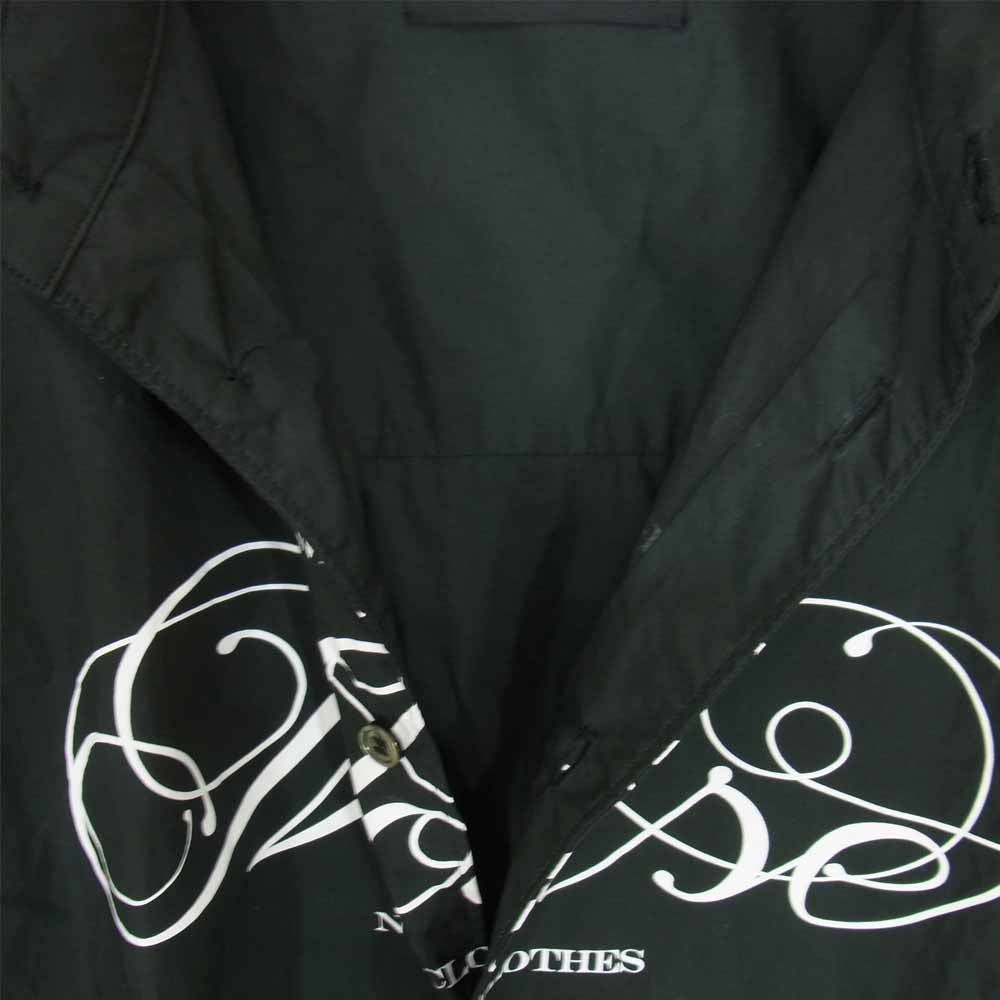 UNDERCOVER アンダーカバー UCY9404 WE MAKE NOISE ブロード シャツ　黒 ブラック系 2【中古】