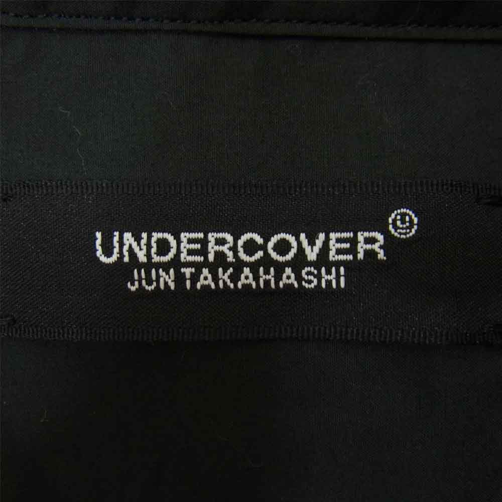 UNDERCOVER アンダーカバー UCY9404 WE MAKE NOISE ブロード シャツ　黒 ブラック系 2【中古】