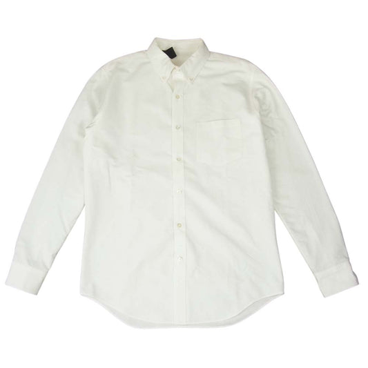 N.HOOLYWOOD エヌハリウッド 282-SH05-038 BD SHIRS ボタンダウン シャツ ホワイト系 42【中古】